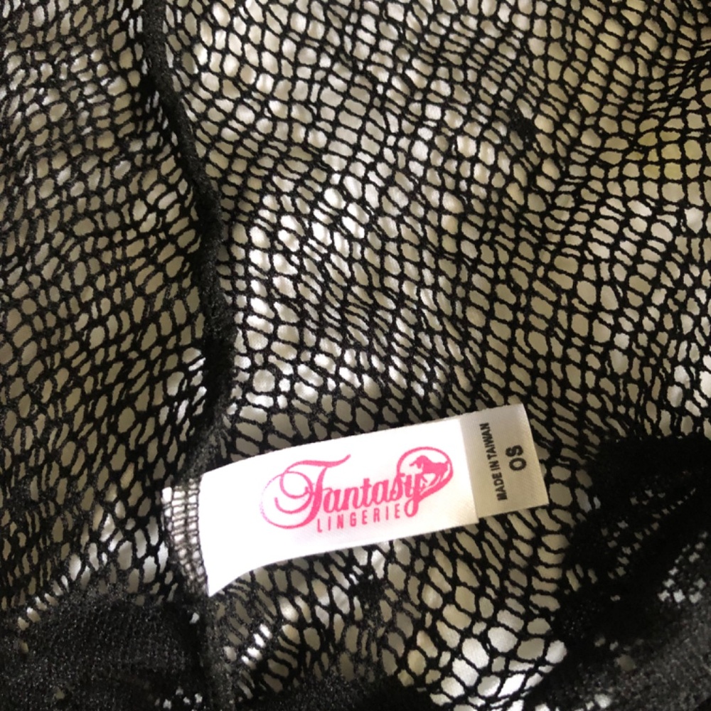NWOT Sheer Maxi Lace Black Dress/Lingerie , No Size - Picture 7 of 14